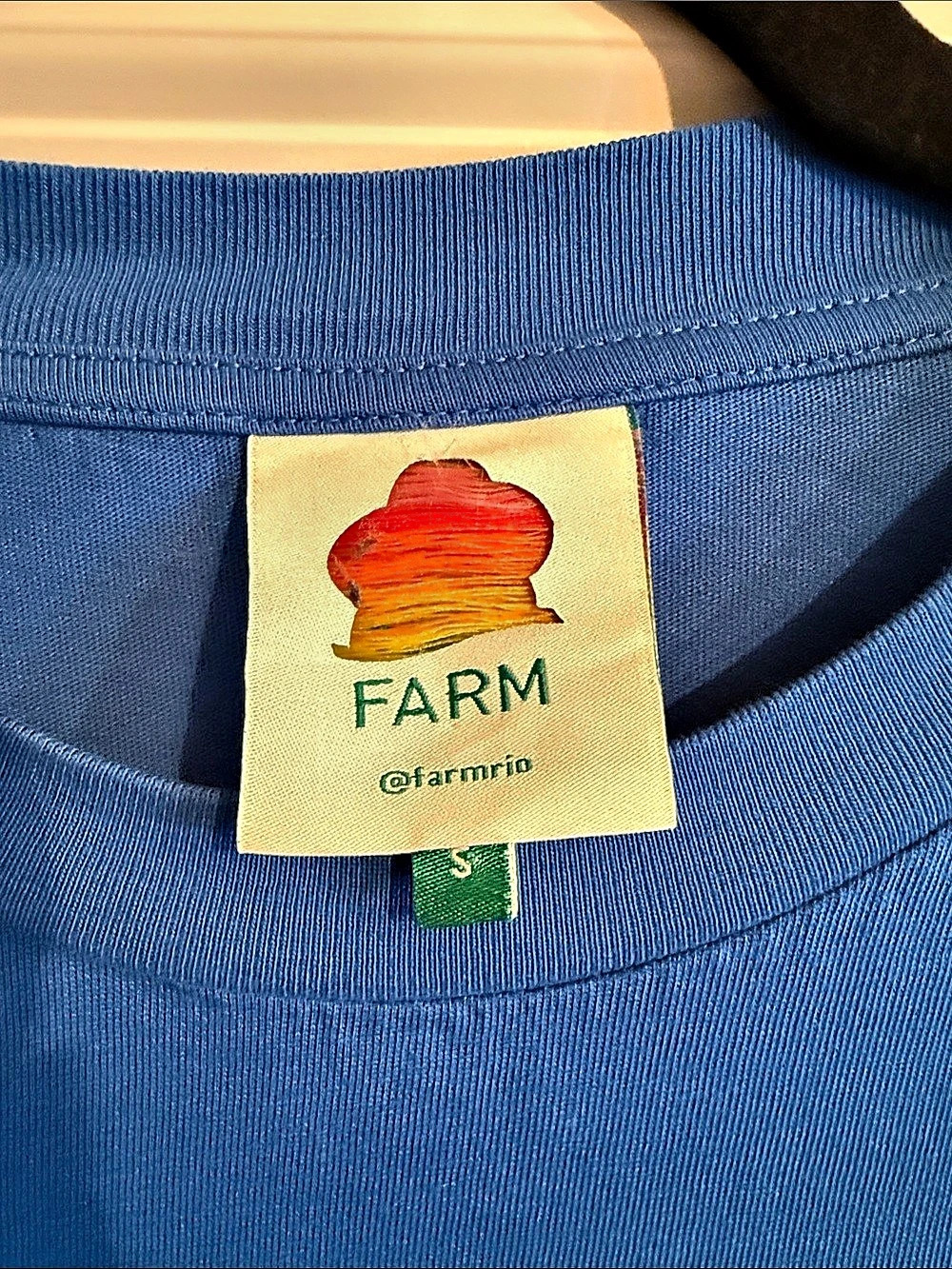 Farm Rio - Graphic Farm Rio Tee in Blue - Size Small - Picture 2 of 2